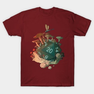 Druid Twenty Sided Die T-Shirt